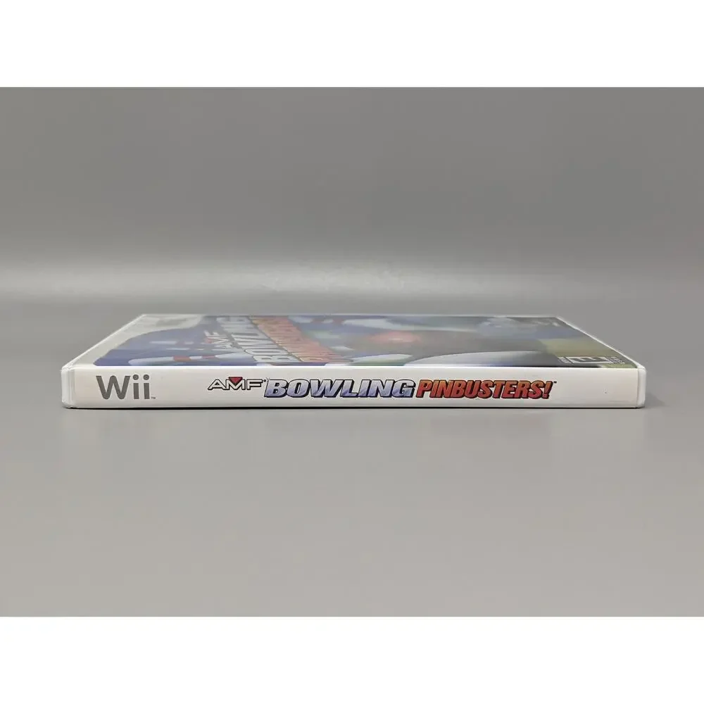 AMF Bowling Pinbusters! Nintendo Wii Replacement Case & Manual Only No Game